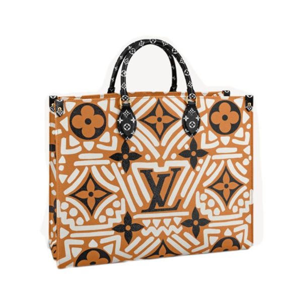 Louis Vuitton Tote Bag On The Go Monogram Creme Caramel GM LV Shoulder Bag - Picture 1 of 4